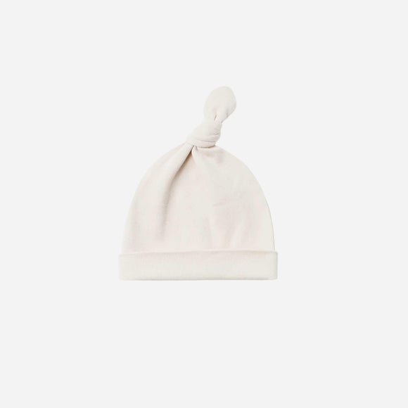 Quincy Mae - Knotted Baby Hat - Natural