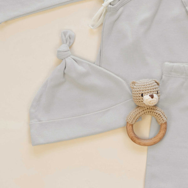 Quincy Mae - Knotted Baby Hat Cloud