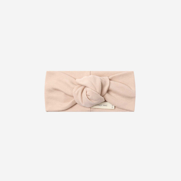 Quincy Mae - Knotted Headband Dusty Rose