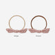 Quincy Mae - Little Knot Headband - Red Gingham