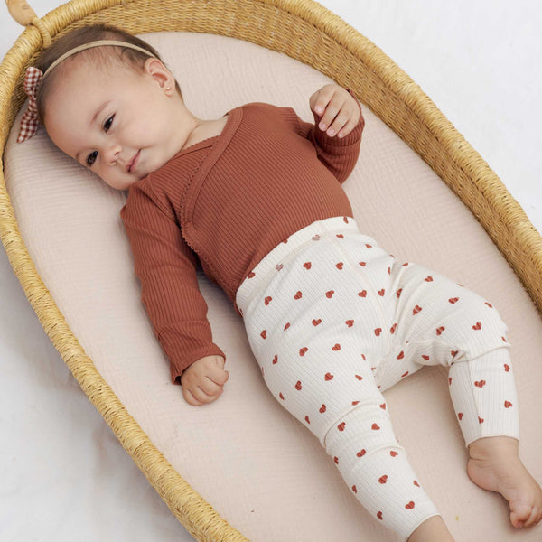 Quincy Mae - Little Knot Headband - Red Gingham