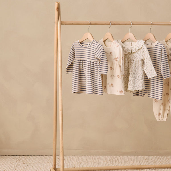 Quincy Mae - Long Sleeve Baby Dress - Turkey