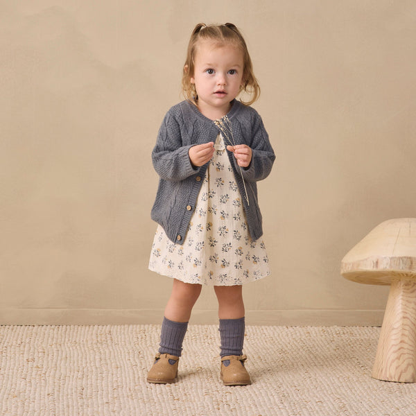 Quincy Mae - Long Sleeve Isla Dress - French Floral