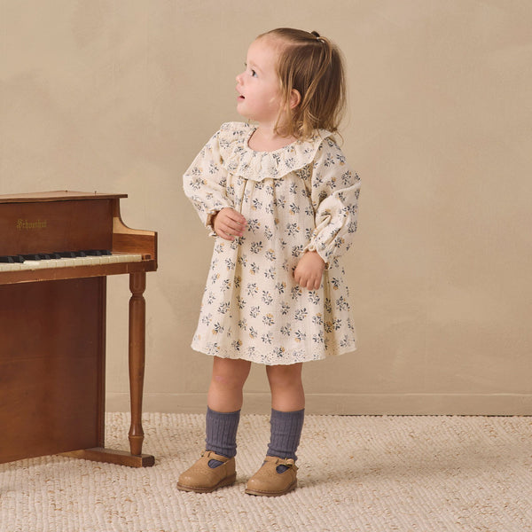 Quincy Mae - Long Sleeve Isla Dress - French Floral