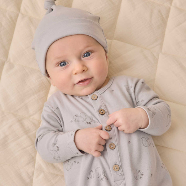 Quincy Mae - Long Sleeve Jumpsuit Squirrel