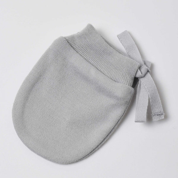 Quincy Mae - No Scratch Mittens, Set of 2 Cloud Stripe, Cloud