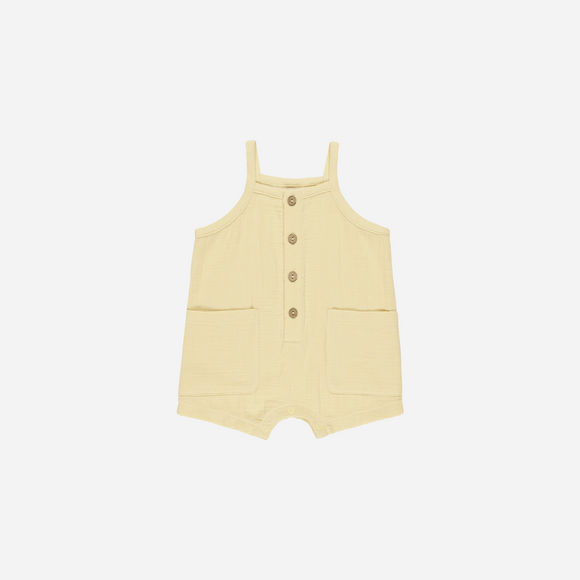 Quincy Mae - Oakley Romper - Yellow