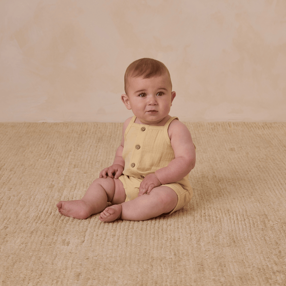 Quincy Mae - Oakley Romper - Yellow