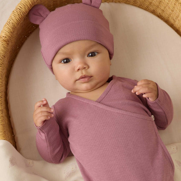 Quincy Mae - Organic Swaddle Blanket - Snow Owl 