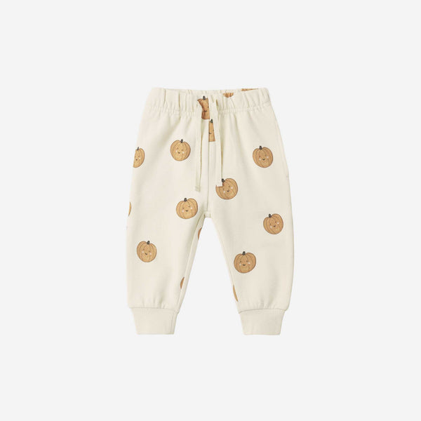 Quincy Mae - Relaxed Fleece Sweatpant - Pumpkins