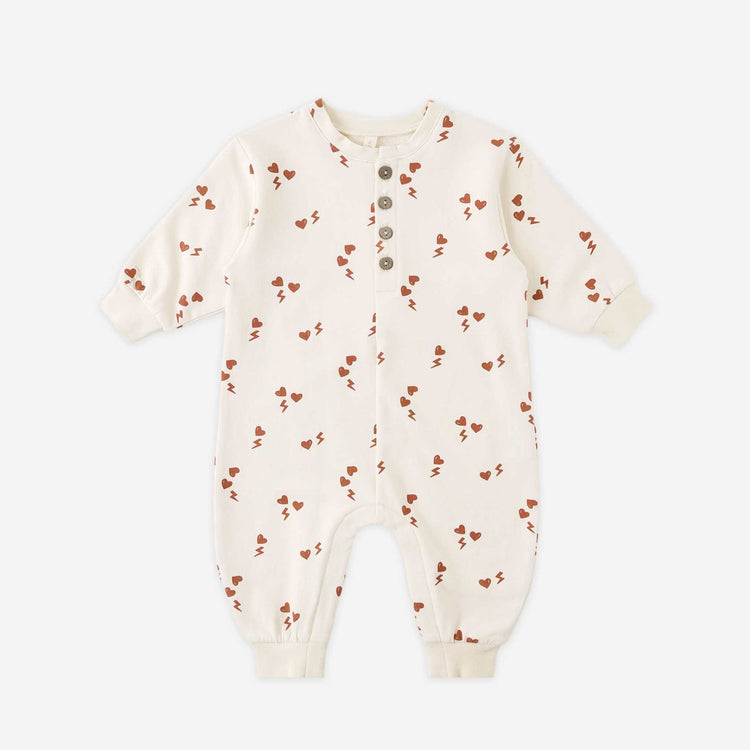 Quincy Mae Relaxed Jumpsuit - Electric Heart