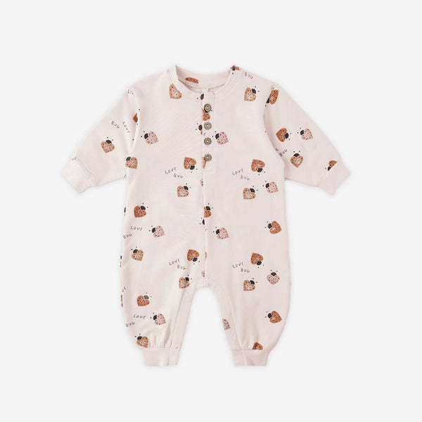 Quincy Mae  - Relaxed Jumpsuit - Love Bug
