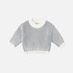 Quincy Mae - Relaxed Knit Sweater - Ocean