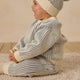 Quincy Mae - Relaxed Knit Sweater - Ocean