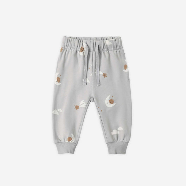 Quincy Mae - Relaxed Sweatpant Sky Friends