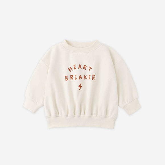 Quincy Mae  - Relaxed Sweatshirt - Heart Breaker