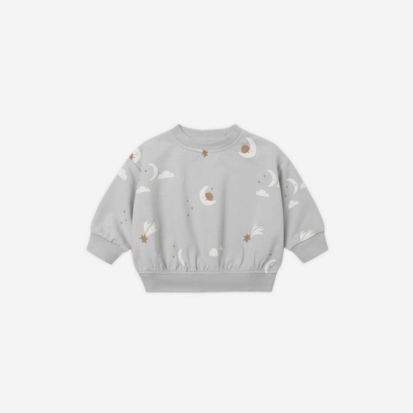 Quincy Mae - Relaxed Sweatshirt Sky Friends