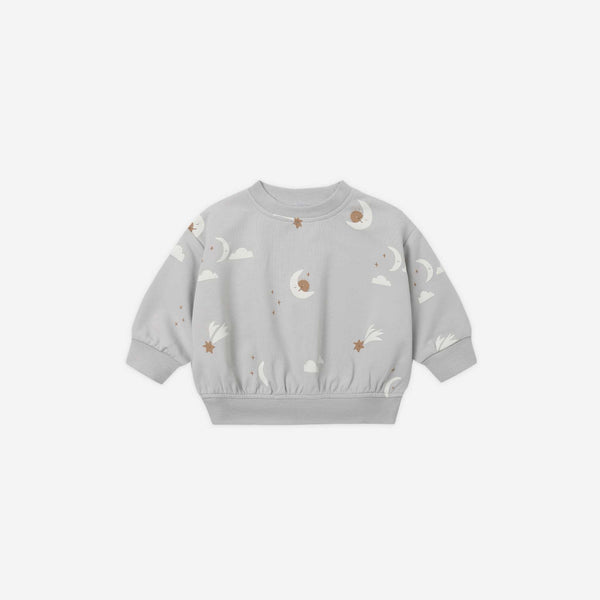 Quincy Mae - Relaxed Sweatshirt Sky Friends