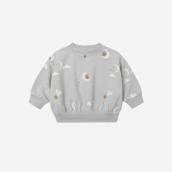 Quincy Mae - Relaxed Sweatshirt Sky Friends
