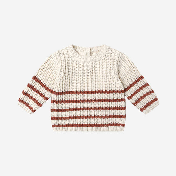 Quincy Mae - Rex Sweater - Cranberry