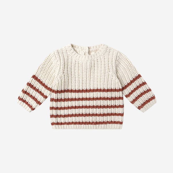 Quincy Mae - Rex Sweater - Cranberry