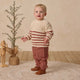 Quincy Mae - Rex Sweater - Cranberry