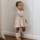Quincy Mae - Ruffle Collar Button Dress Pink Blossom