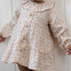 Quincy Mae - Ruffle Collar Button Dress Pink Blossom