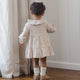 Quincy Mae - Ruffle Collar Button Dress Pink Blossom