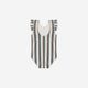 Quincy Mae - Scoop Back One-Piece Swimsuit - Retro Ocean Stripe