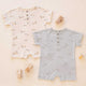 Quincy Mae - Short Sleeve One-Piece - Airplanes