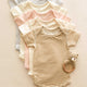 Quincy Mae - Short Sleeve One-Piece - Fleur