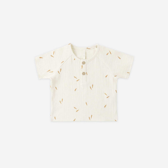 Quincy Mae - Short Sleeve Zion Shirt - Carrots