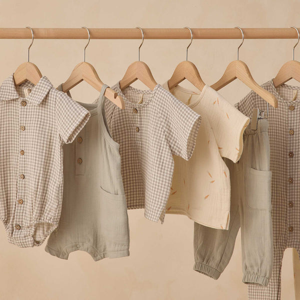 Quincy Mae - Short Sleeve Zion Shirt - Carrots