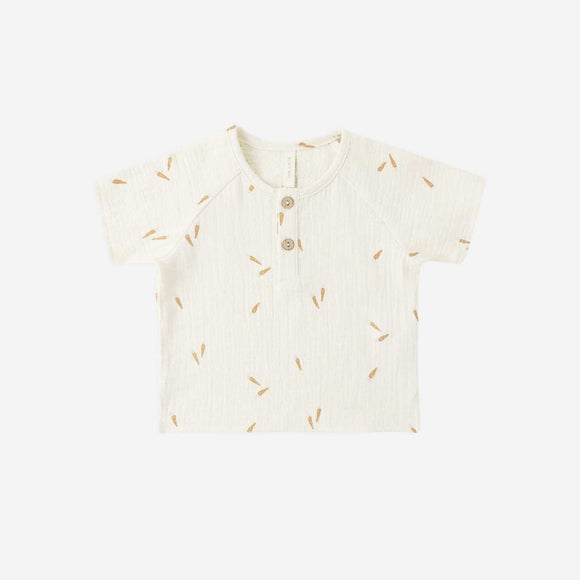Quincy Mae - Short Sleeve Zion Shirt - Carrots