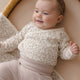 Quincy Mae - Side Snap Bodysuit + Pant Set - Floret