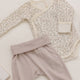 Quincy Mae - Side Snap Bodysuit + Pant Set - Floret