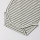 Quincy Mae - Side Snap Bodysuit + Pant Set - Laurel Stripe