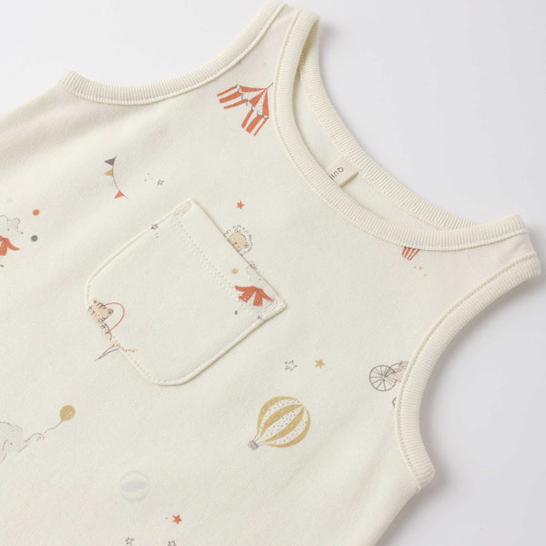 Quincy Mae - Sleeveless One-Piece - Carnival