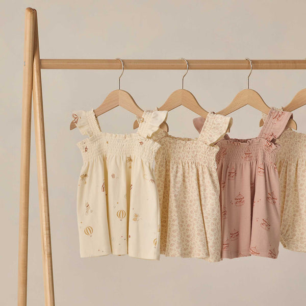 Quincy Mae - Smocked Jersey Dress - Carnival