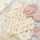 Quincy Mae - Smocked One-Piece Swimsuit - Garden Rose