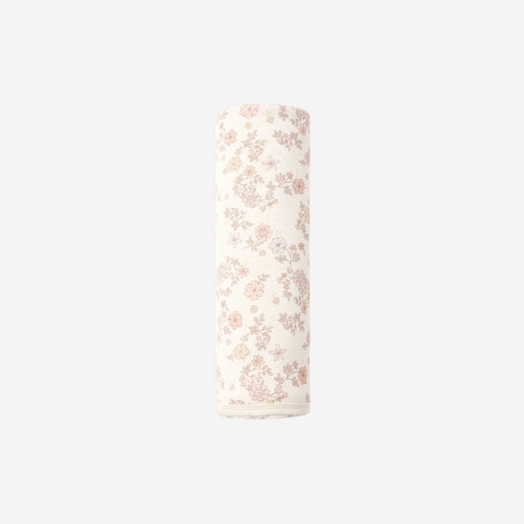 Quincy Mae -  Swaddle - Floral Vine