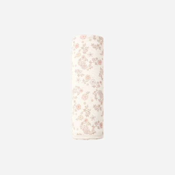 Quincy Mae -  Swaddle - Floral Vine