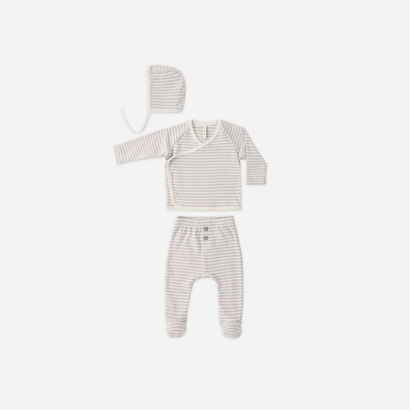 Quincy Mae - Take Home Set - Fog Stripe