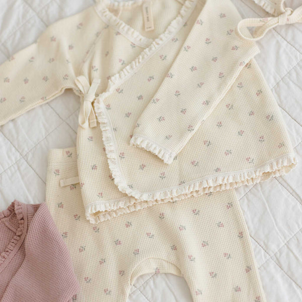 Quincy Mae - Take Home Set - Mauve Ditsy