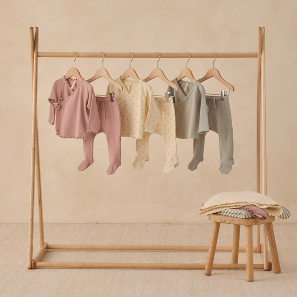 Quincy Mae - Take Home Set - Mauve Ditsy