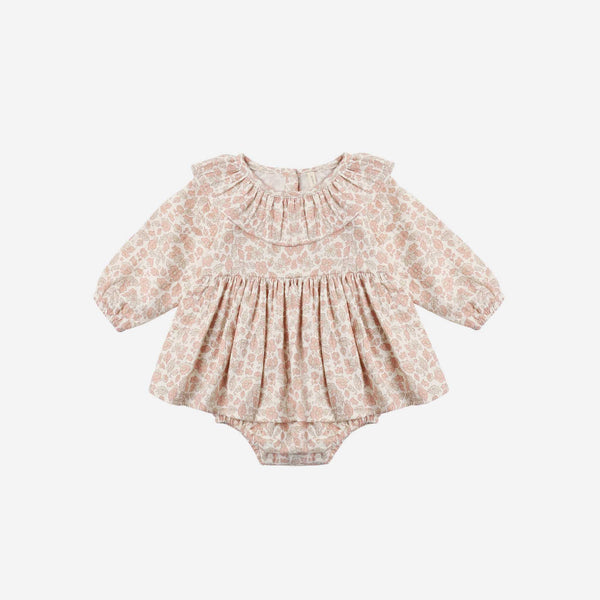 Quincy Mae - Thalia Romper Pink Blossom