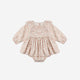 Quincy Mae - Thalia Romper Pink Blossom