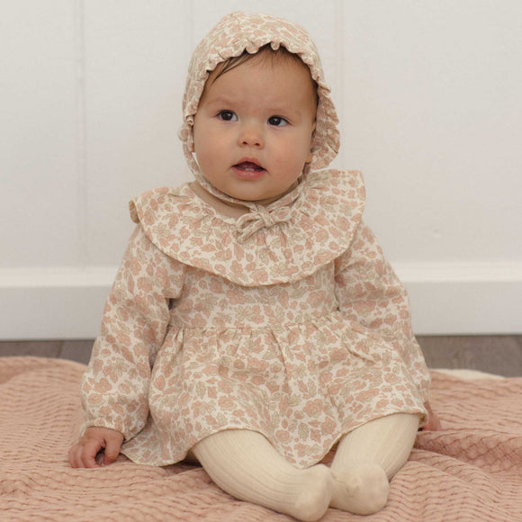 Quincy Mae - Thalia Romper Pink Blossom