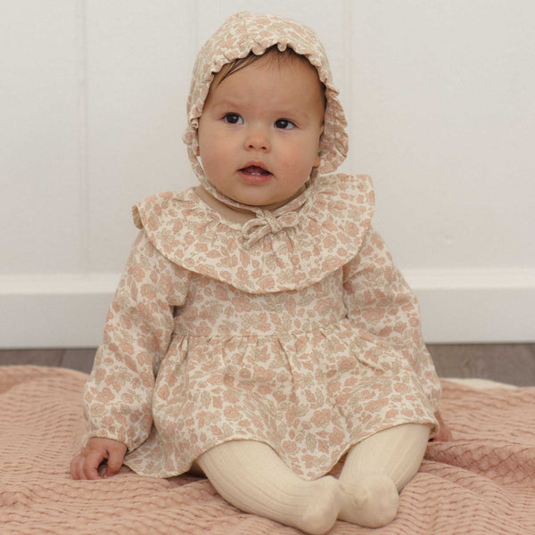 Quincy Mae - Thalia Romper Pink Blossom